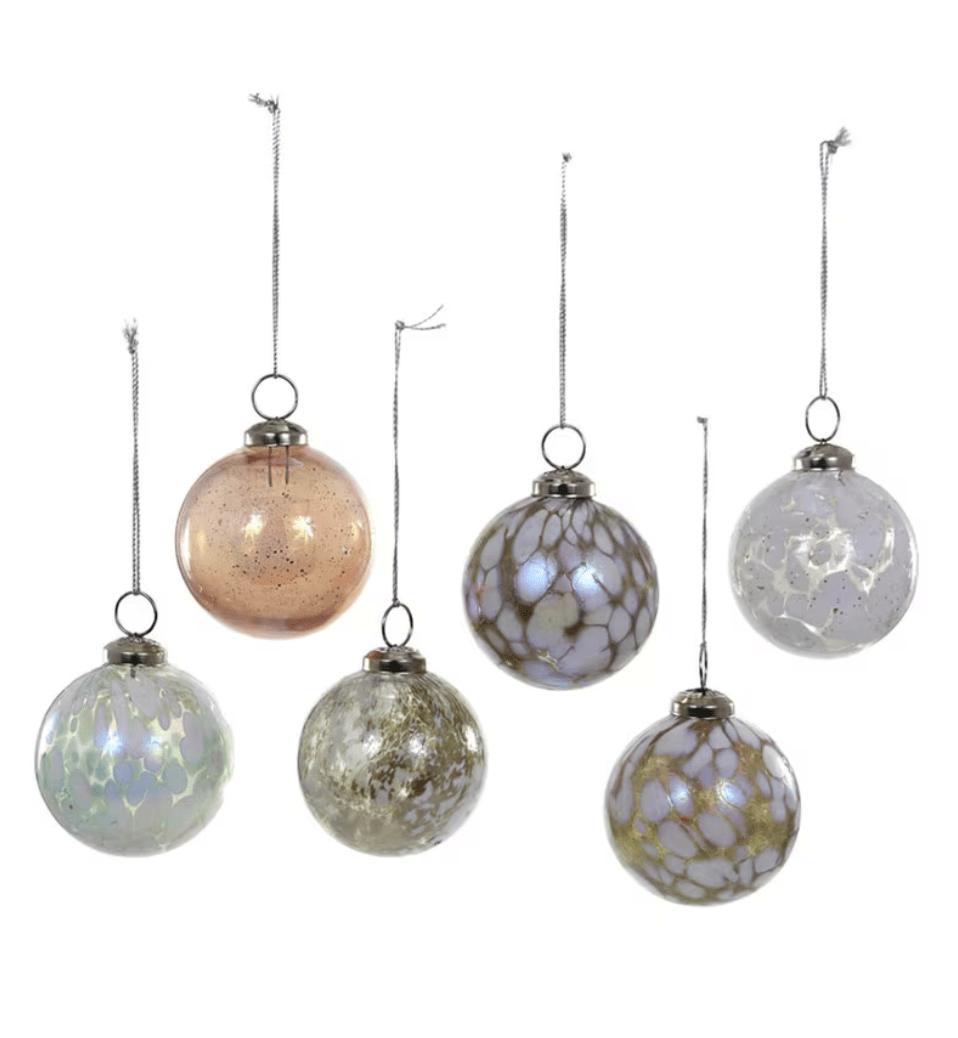 Mottled Bauble Ornament - The Collective Park City