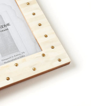 Mukhendu Brass Studded Picture Frame - 5x7 - The Collective Park City
