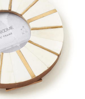 Mukhendu Carved Bome Picture Frame - The Collective Park City
