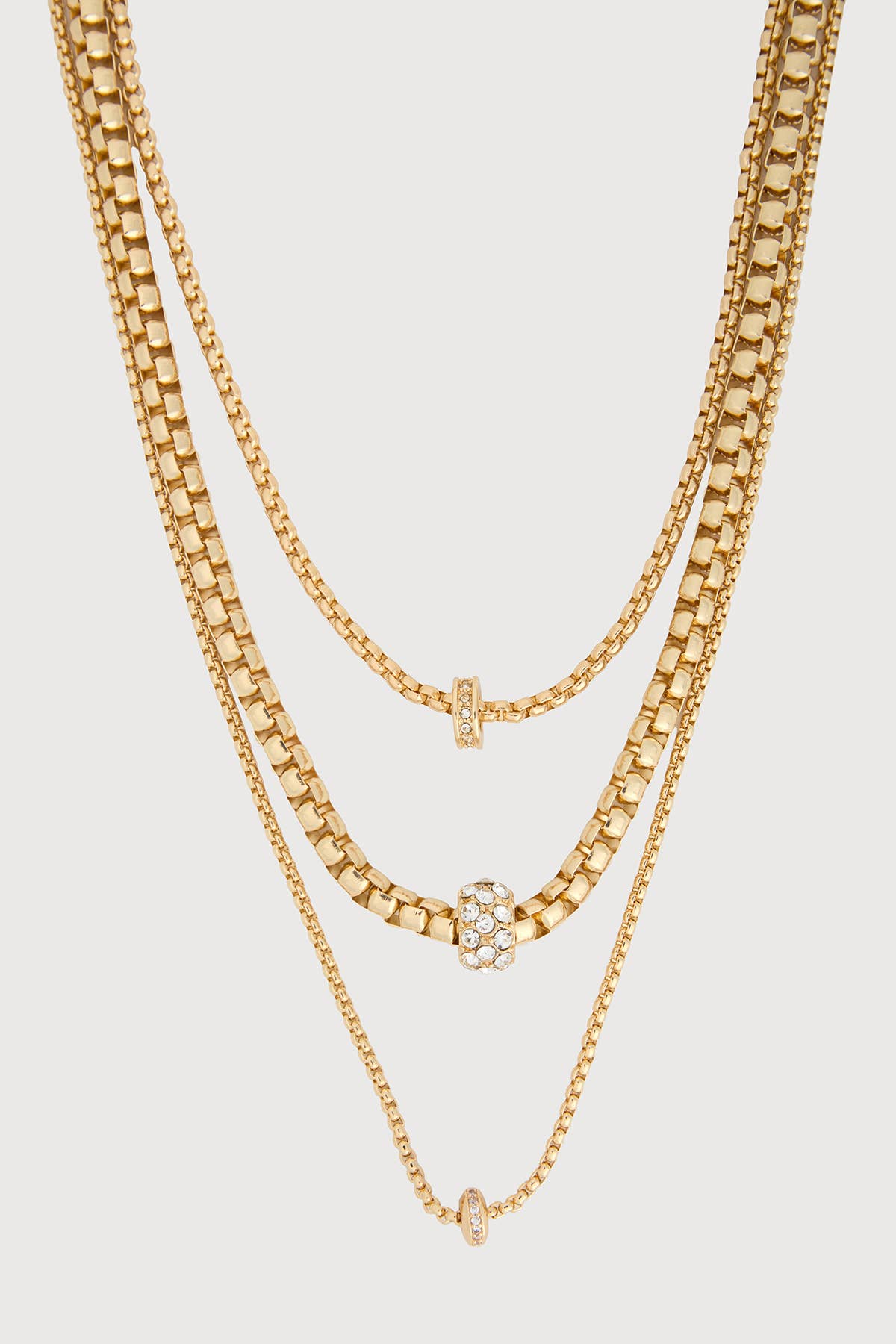 Multi - Chain Radiance Necklace - The Collective Park City