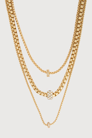 Multi - Chain Radiance Necklace - The Collective Park City