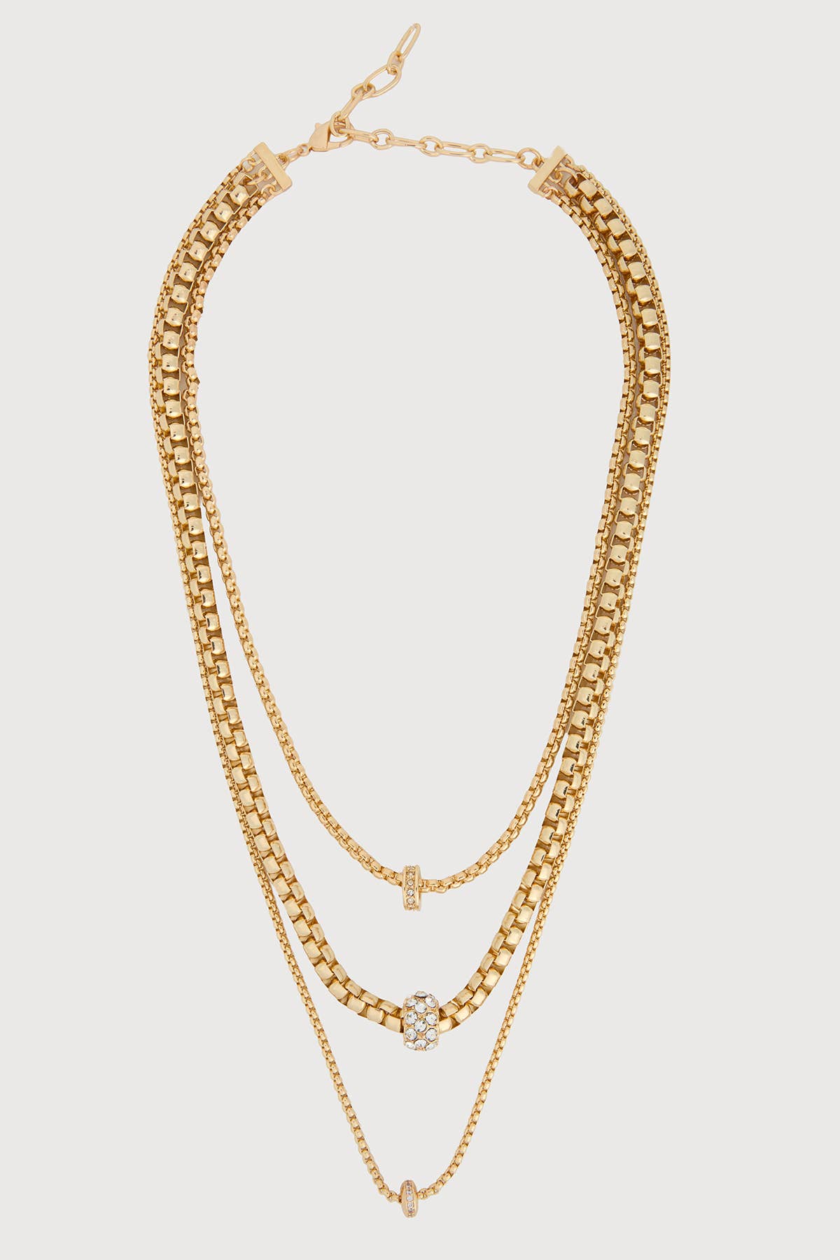 Multi - Chain Radiance Necklace - The Collective Park City