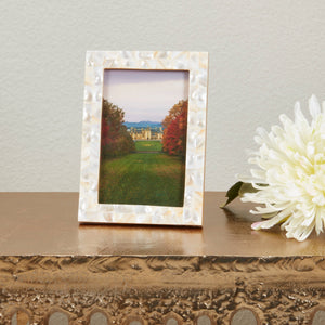 Natural Shine Mother of Pearl Photo Frame - The Collective Park City