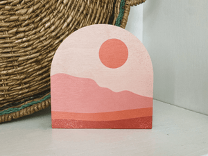 Nature Modern Arch Set - Moon and Mountain - The Collective Park City