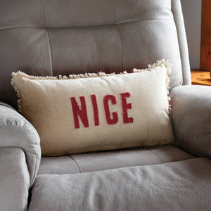 Naughty Nice Pillow - The Collective Park City