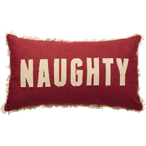 Naughty Nice Pillow - The Collective Park City