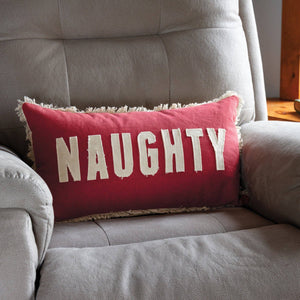 Naughty Nice Pillow - The Collective Park City