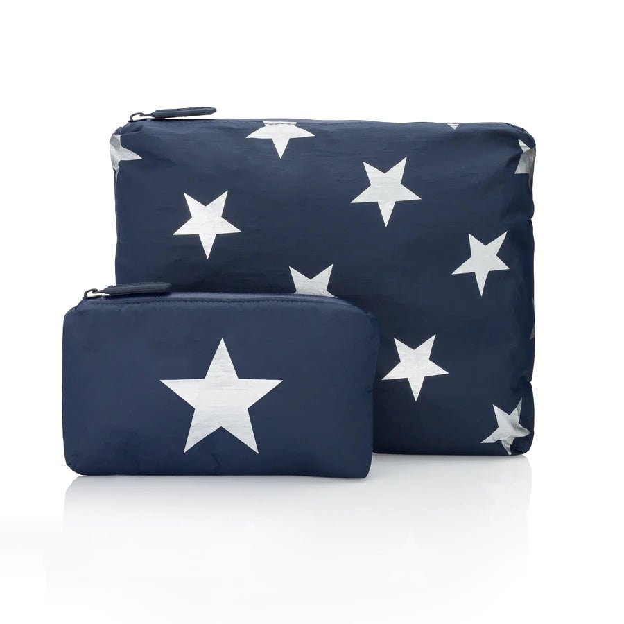 Navy w/Silver Stars - Set/2 - The Collective Park City