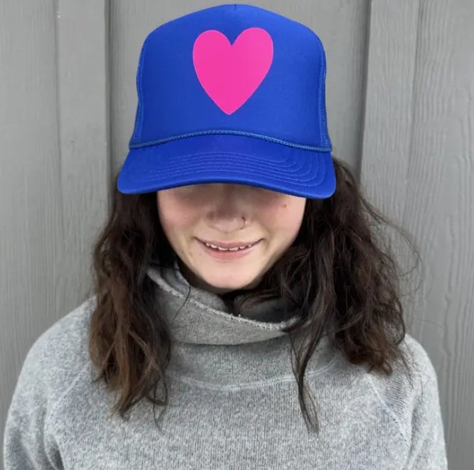 NEON HEART Trucker Hat - The Collective Park City