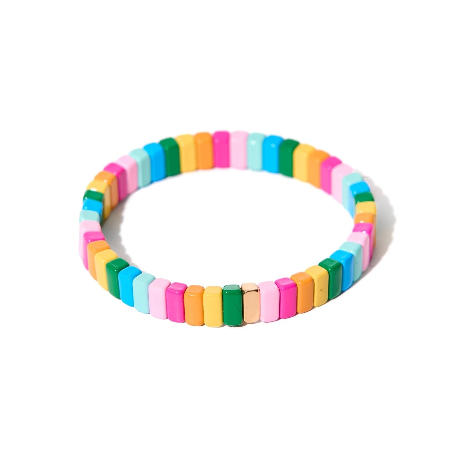 Neon Rainbow 2 Bracelet - The Collective Park City
