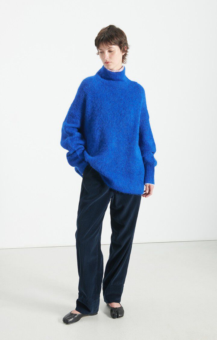 Niby Roll - Neck Sweater - Royal Blue - The Collective Park City