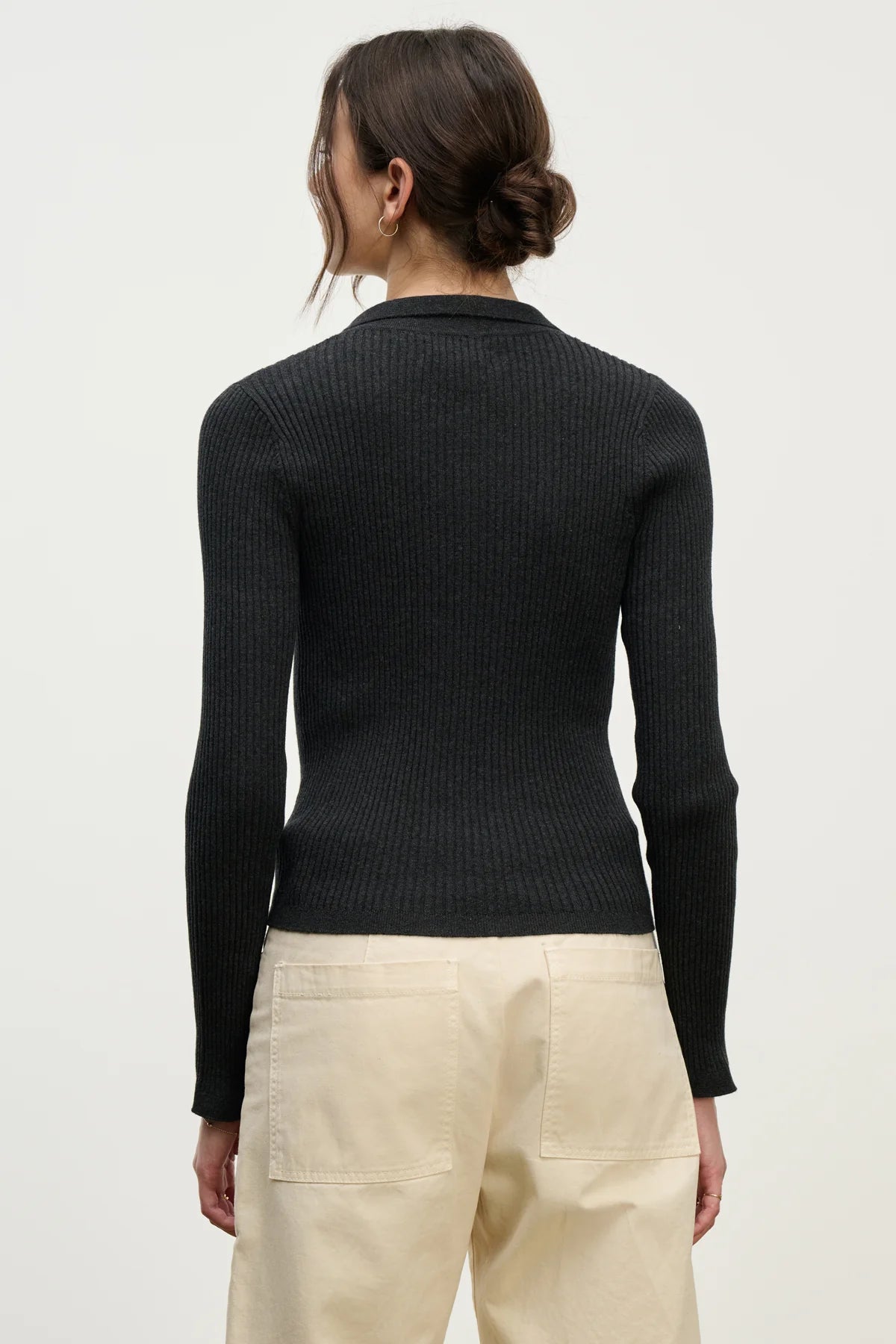 Nikki Cotton Cashmere Sweater Top - The Collective Park City
