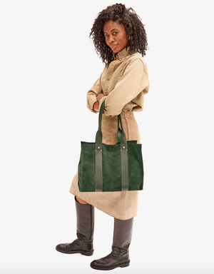 Noemi Suede Tote Bag - The Collective Park City