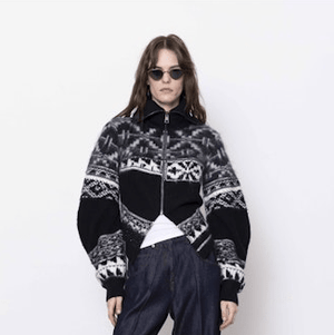 Nordic Zip Cardigan Sweater - The Collective Park City