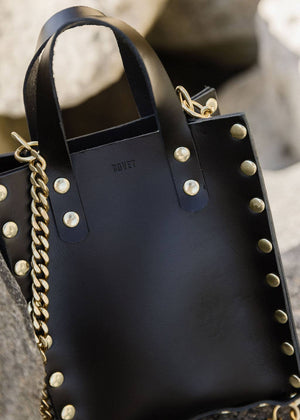 NOVA Studded Mini Tote Bag - The Collective Park City
