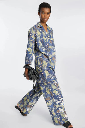Obey Botanical Print Trousers - The Collective Park City