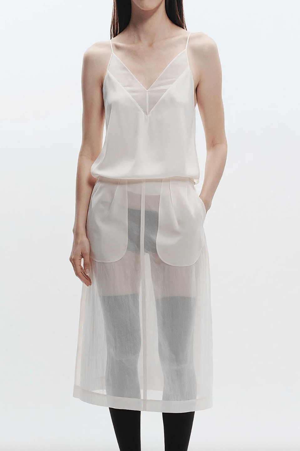 Odin Slip Top - Ivory - The Collective Park City