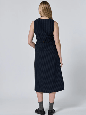 Oliver Vest Button Down Dress - The Collective Park City