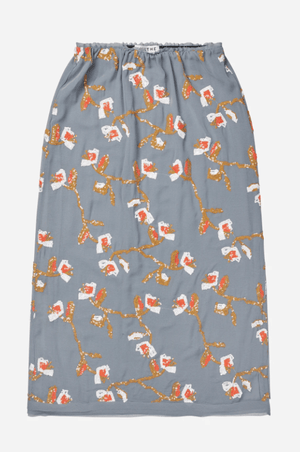 Omi Sequin Embroidered Midi Skirt - The Collective Park City