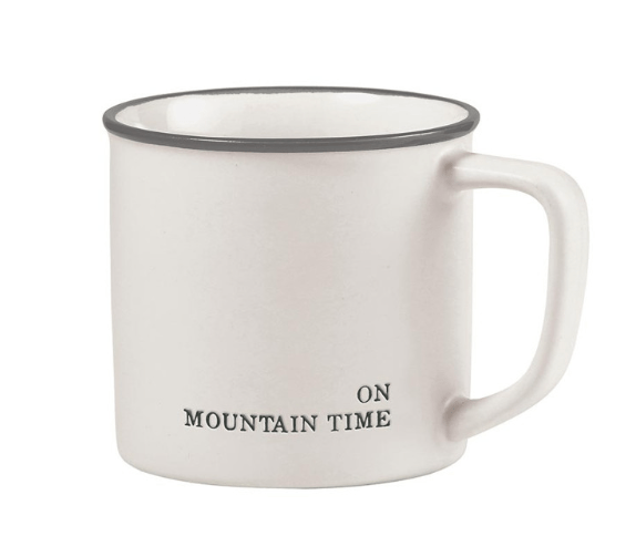On Mountain Time Mug - The Collective Park City