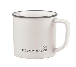 On Mountain Time Mug - The Collective Park City