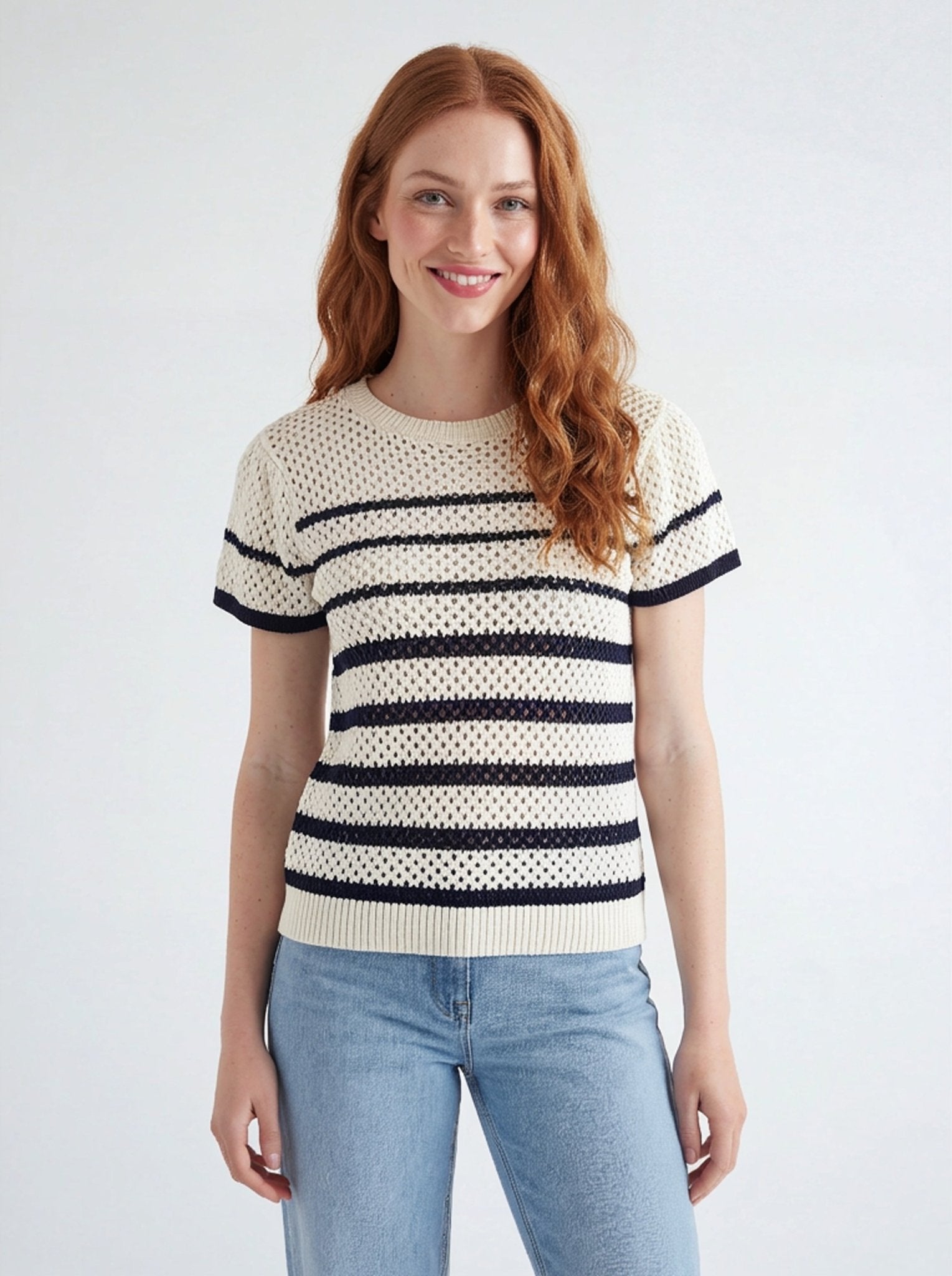 Open - Stitch Flutter - Sleeve Knit Top - The Collective Park City