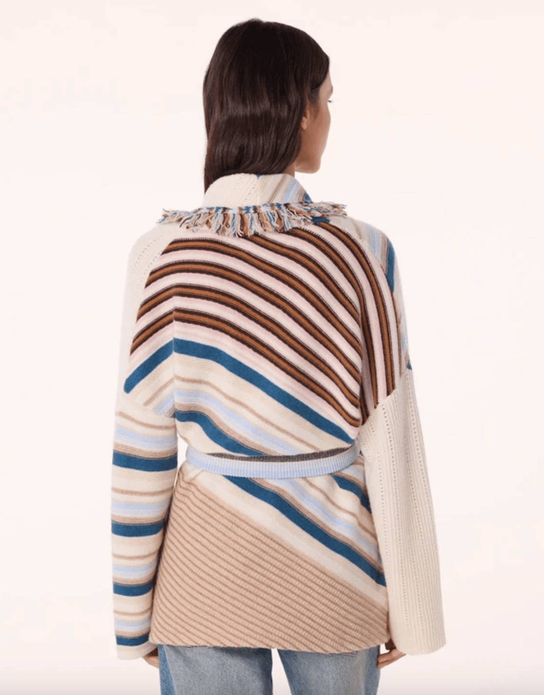 Ouma Fringe Sweater Jacket - The Collective Park City
