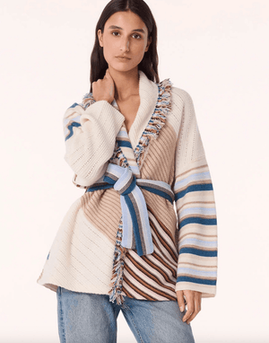 Ouma Fringe Sweater Jacket - The Collective Park City