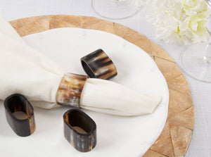 Oval Horn Napkin Ring - The Collective Park City