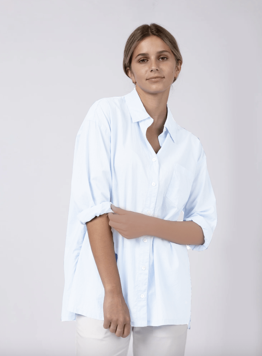 Oversized Button Down Shirt - The Collective Park City