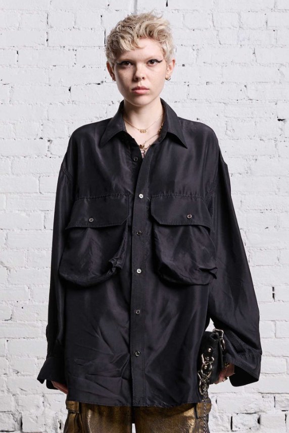 Oversized Pocket Shirt - The Collective Park City