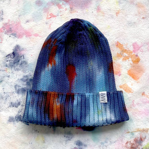 Painter's Hand - dyed Beanie Hat - The Collective Park City