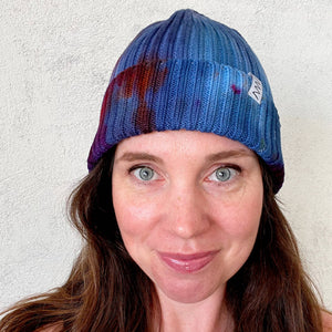 Painter's Hand - dyed Beanie Hat - The Collective Park City