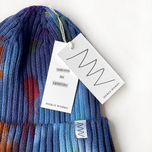 Painter's Hand - dyed Beanie Hat - The Collective Park City