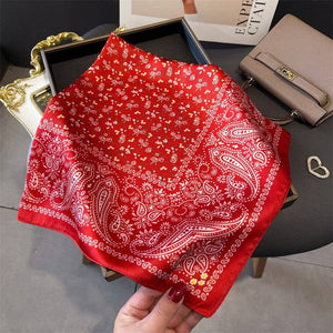 Paisley Print Neckerchief Scarf - The Collective Park City