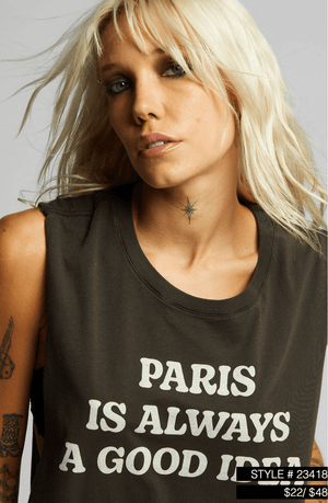 PARIS Muscle Tank - The Collective Park City