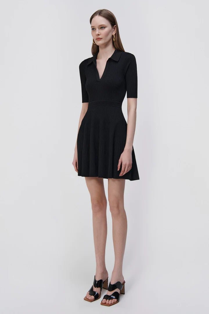 Patricia Rib Polo Dress - The Collective Park City