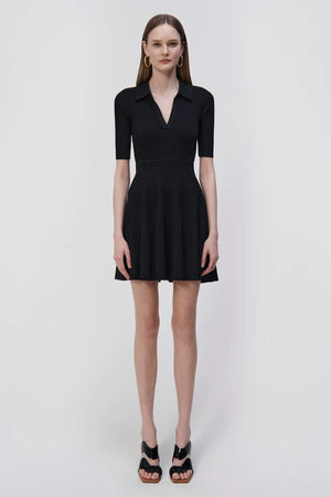 Patricia Rib Polo Dress - The Collective Park City