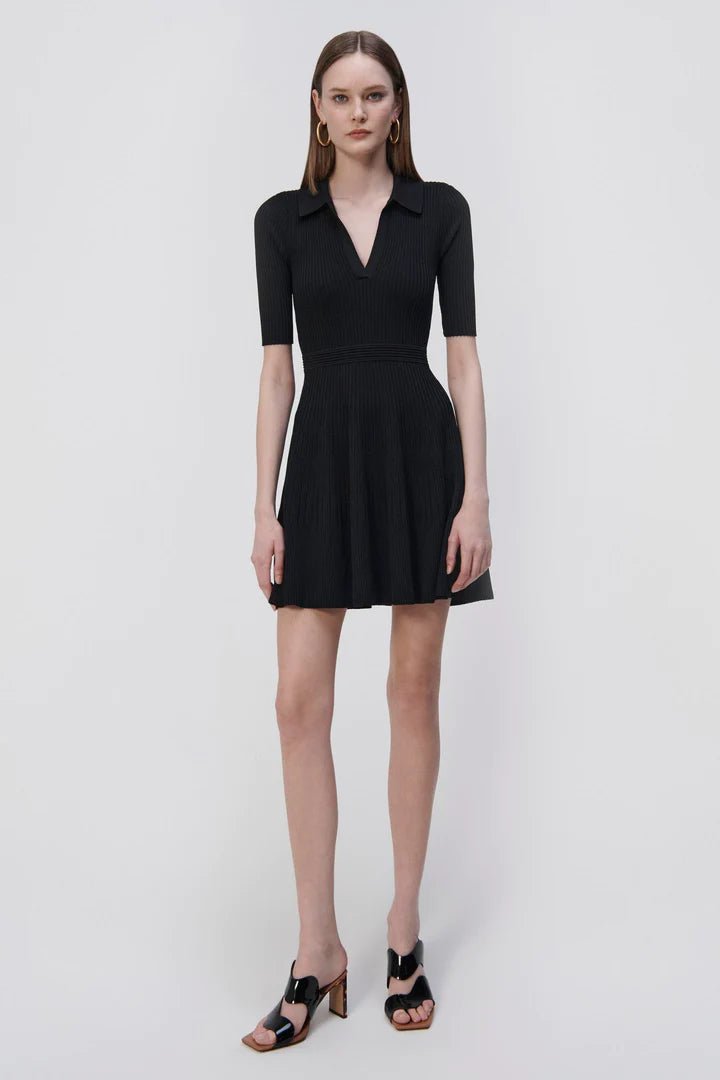 Patricia Rib Polo Dress - The Collective Park City