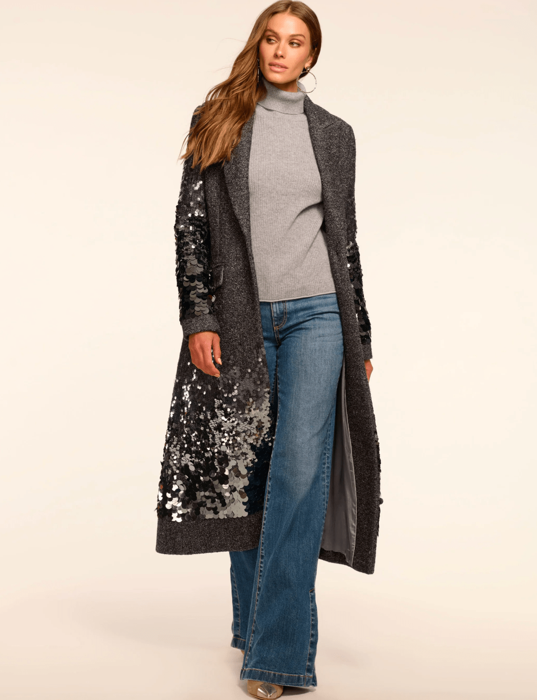 Paul Embellished Coat - The Collective Park City