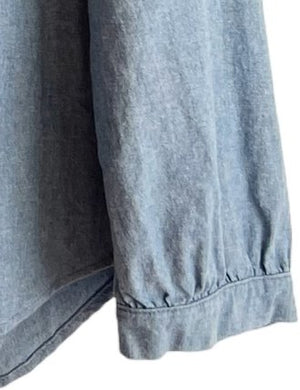 Penelope Denim Blouse - The Collective Park City