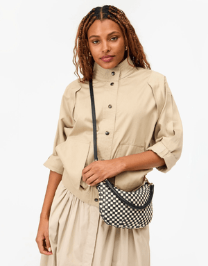 Petit Moyen Bag - Black/Cream - The Collective Park City