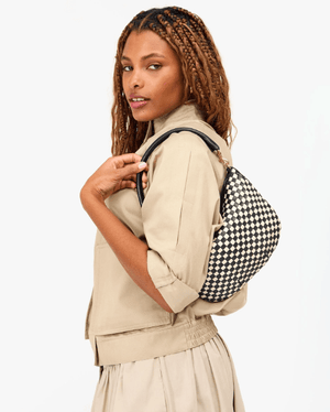 Petit Moyen Bag - Black/Cream - The Collective Park City