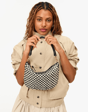 Petit Moyen Bag - Black/Cream - The Collective Park City