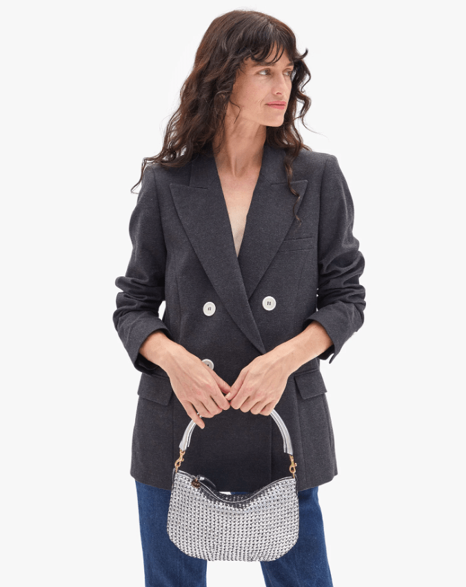 Petit Moyen Bag - Silver - The Collective Park City