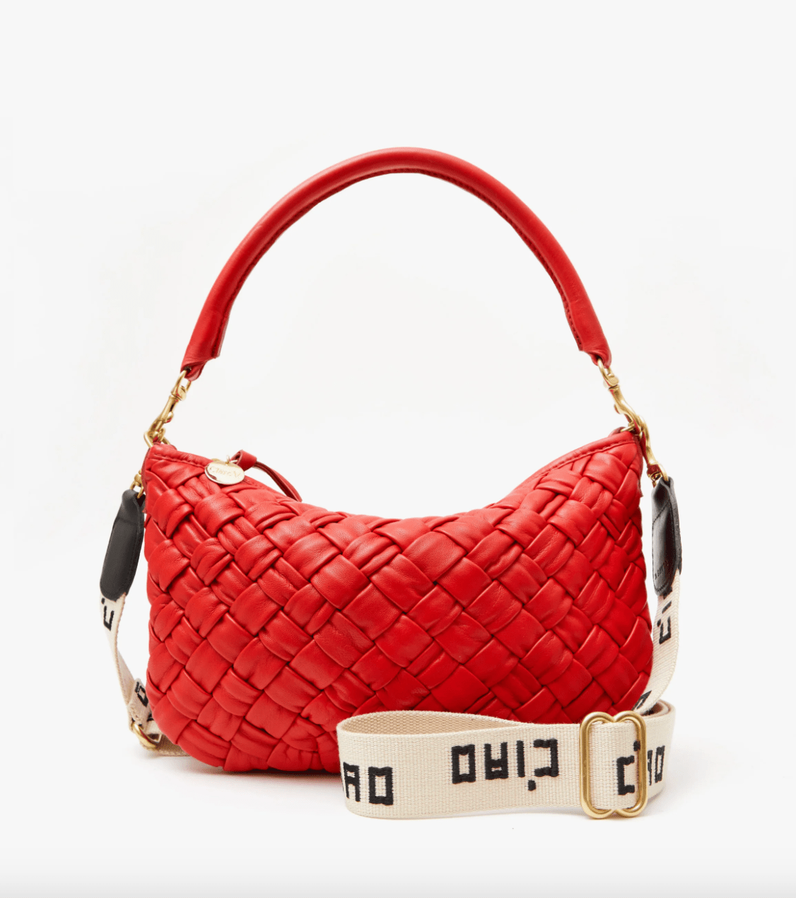 Petit Moyen Messenger Bag - Rosa Puffy Woven - The Collective Park City