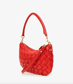 Petit Moyen Messenger Bag - Rosa Puffy Woven - The Collective Park City