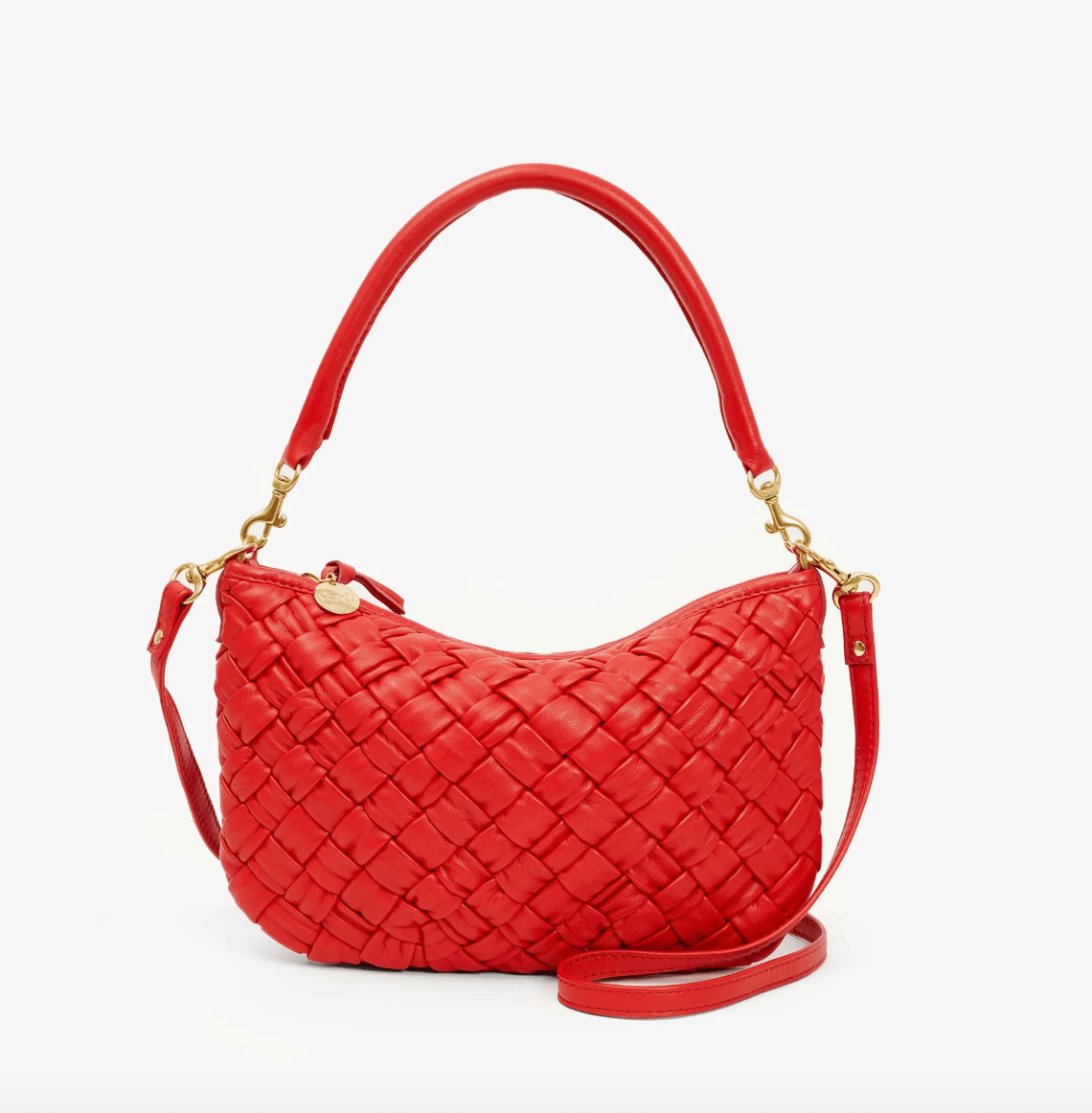 Petit Moyen Messenger Bag - Rosa Puffy Woven - The Collective Park City