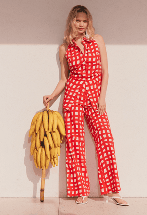 Pia Poplin Pant - The Collective Park City