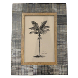 Picture Frame, Chiseled Horn - 4x6 - The Collective Park City